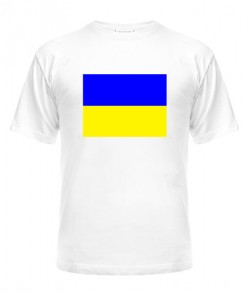 Мужская Футболка Флаг Украины Вариант №2
