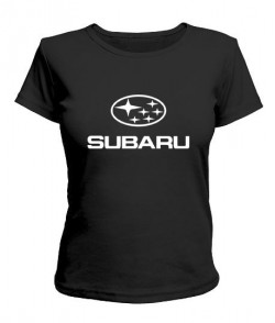 Женская футболка Субару (Subaru)