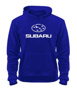 Толстовка-худи (синяя S) Субару (Subaru)