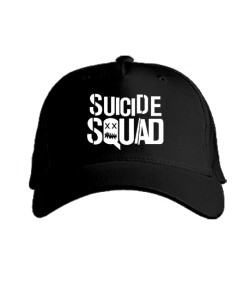 Кепка класик (Чорна преміум) Suicide Squad