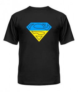 Чоловіча футболка Супермен - Ukraine