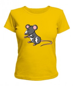 Жіноча футболка Сир та мишка