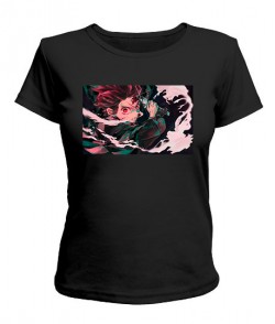 Женская футболка Клинок рассекающий демонов