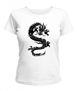 Женская футболка Тату Змея
