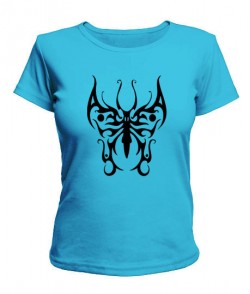 Женская футболка Тату Бабочка-2