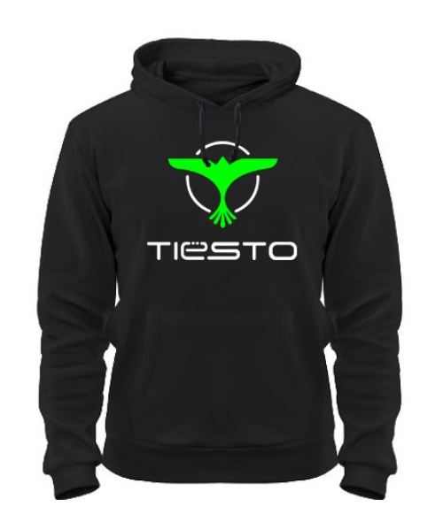 Толстовка чорна (S) Tiesto (Тієсто)