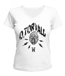 Жіноча футболка з V-подібним вирізом O.Torvald