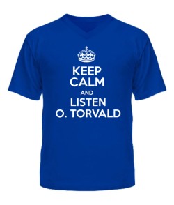 Чоловіча футболка з V-подібним вирізом O.Torvald №2