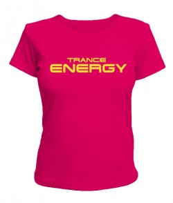 Женская футболка Trance energy