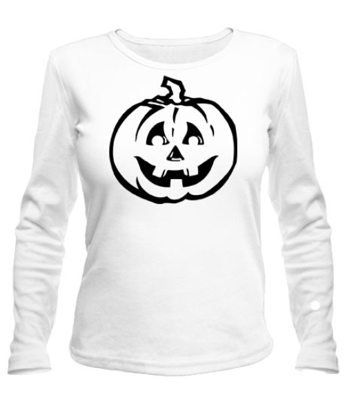 Жіночий лонгслів Гарбуз