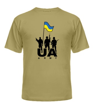 Чоловіча футболка UA army (army S)