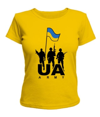 Жіноча футболка UA army