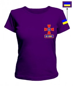 Жіноча футболка UA army (ЗСУ) №2