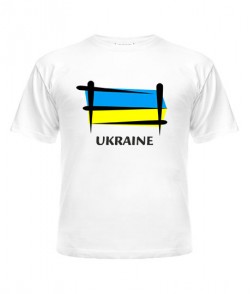 Футболка детская Флаг Украины Вариант №4