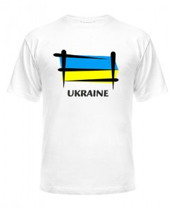 Чоловіча футболка Прапор України Варіант №4