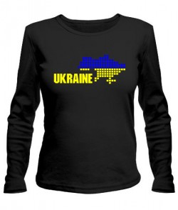 Жіночий лонгслів Україна Варіант №6
