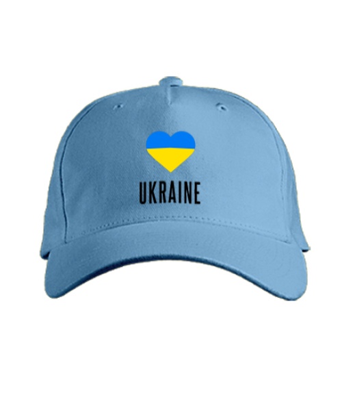 Кепка класск Ukraine (Серце з прапором)