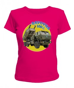 Жіноча футболка Хімарс - бавовна 100% (HIMARS)