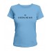 Жіноча футболка (блакитна XL) I`M UKRAINIAN №2