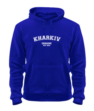 Толстовка-худі (Синій L) Харків