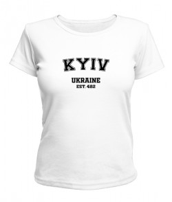 Женская футболка Киев