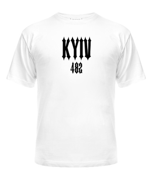 Мужская Футболка Kyiv 482 (Киев)