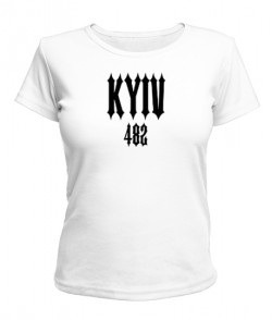 Женская футболка Kyiv 482 (Киев)