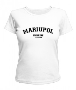 Женская футболка Мариуполь