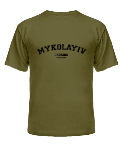 Мужская Футболка (Army XL) Николаев