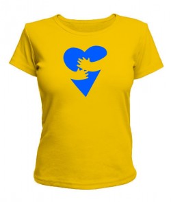Жіноча футболка Обійми серце