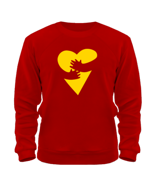 Світшот Обійми серце