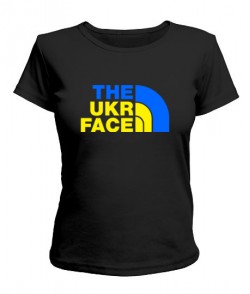 Женская Футболка The Ukr Face