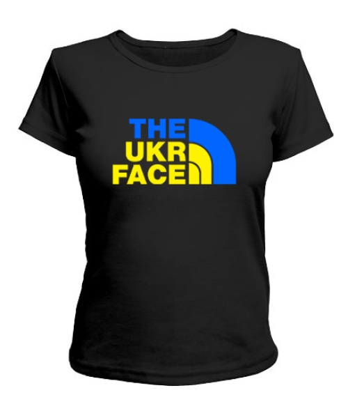 Женская Футболка The Ukr Face