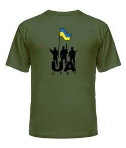 Мужская Футболка (army S) UA army