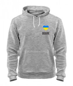 Толстовка Ukraine (Сердце с флагом)