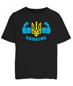 Футболка оверсайз Украинская сила