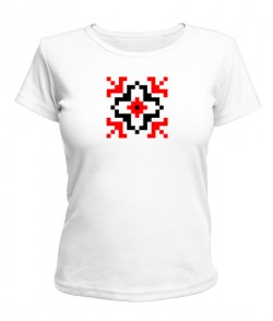 Жіноча футболка Вишиванка Варіант №7