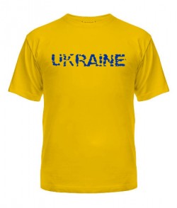 Мужская Футболка Ukraine Вариант №2