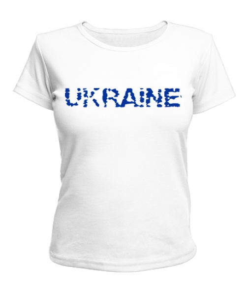 Жіноча футболка Ukraine Варіант №2