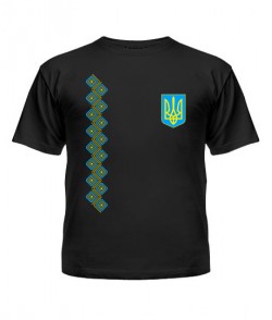 Футболка детская Герб Украины Вариант №17
