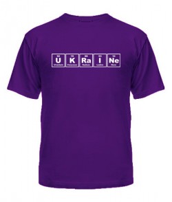 Чоловіча футболка Таблиця Менделєєва UA