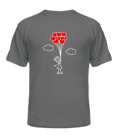 Чоловіча футболка Закохана дівчинка