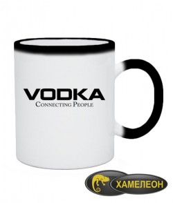 Чашка хамелеон I love vodka
