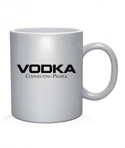 Чашка арт I love vodka