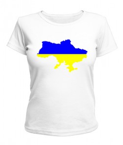 Жіноча футболка України Варіант №2