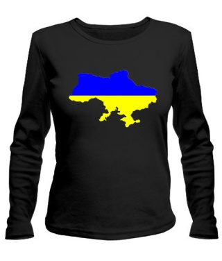 Женский лонгслив Украина Вариант №2