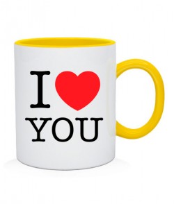 Чашка I love you-Варіант 2