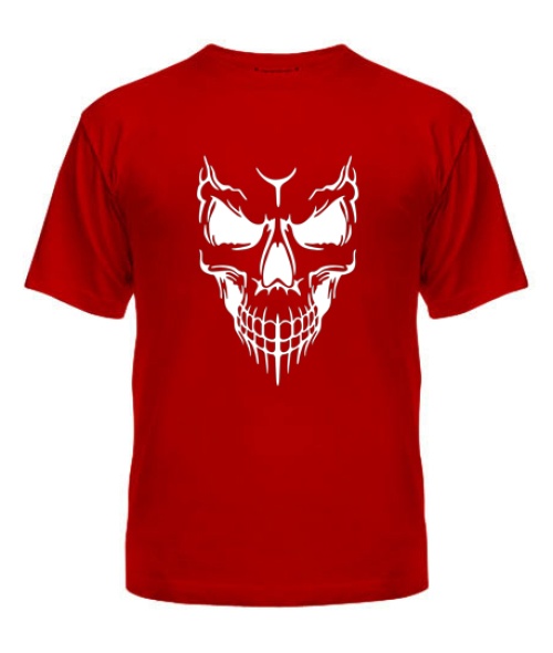 Мужская Футболка Череп №15