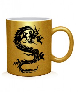 Чашка арт Тату Змея