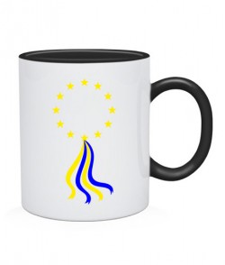Чашка Звезды Евросоюза Вариант №2